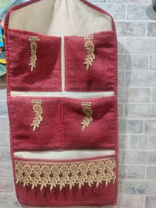 Beautiful Jute Hanging Organiser Brand New