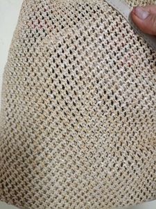 Woven Hobo Bag imported tag not available