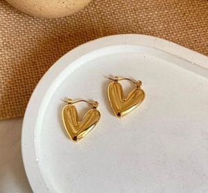 Price Drop ⬇️Heart Hoops Anti-tarnish