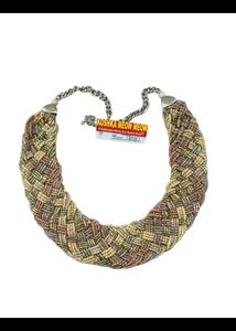 Woven Statement Necklace