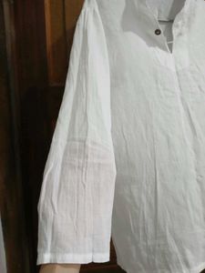 Nehru Collar Summer Cotton Shirt For Men