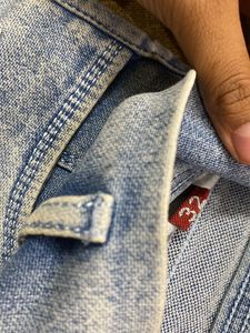 Distressed Denim Shorts