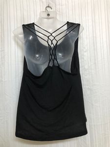 Dazed And Confused Black Sleeveless Top