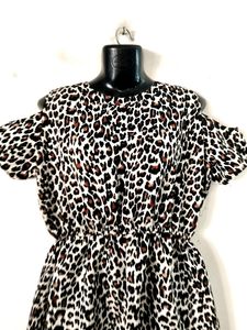 Animal Printed Dress ( Women)