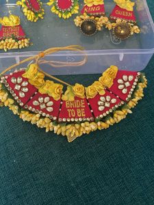 Haldi Jewellery Set