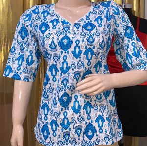 M Size Short Kurti Pure Cotton Unused Brand New