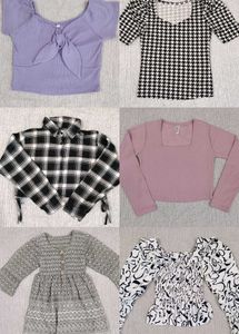 Combo Of 6 New Trendy Tops