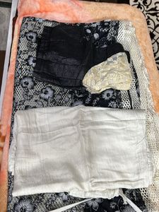 Designer Black Saree
