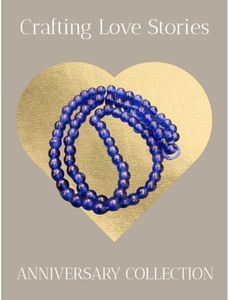 Cobalt Blue Bead Strand