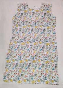 Floral Print Sleeveless Dress