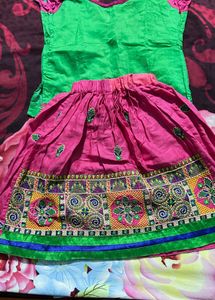 Kids Lehenga Choli Embroidered