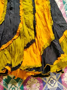 Boho Ruffle Skirt