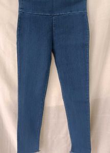 Blue Denim Jeggings