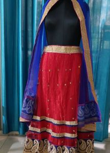 Red Lehenga Choli Set