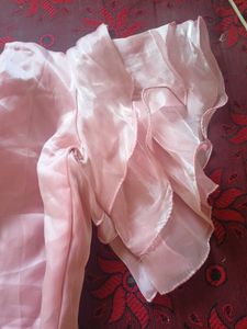 Party Wear Peach Colour Saree
