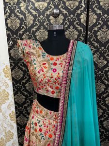 Elegant Embroidered Lehenga Choli Set