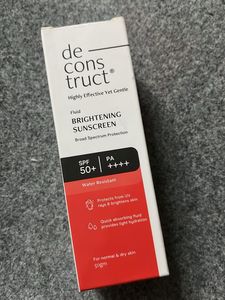 Deconstruct Brightening Sunscreen Spf 50