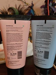 Zudio Sparkle Shower Gel &amp;Shine Body Lotion Combo