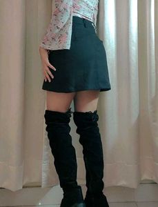 Thigh High Black Boots