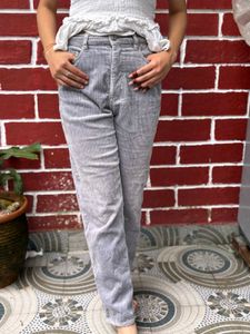 Gray Corduroy Pants