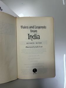 Ruskin Bond Tales And Legends From India