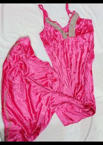 🇳🇿💫🔥Hot sexy look Elegant Pink Night gown