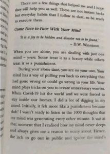 The Art Of Being Alone Novel