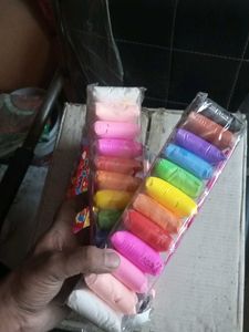 4 Colorful Clay Set (48 Small Pieces)