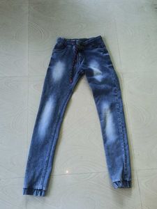 Boys Denim Joggers, Style At Peak
