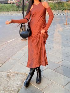 Zara Silk Sleeve Dress