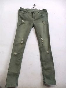Skinny Green Jeans