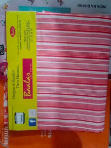 Cotton Branded Suit Set With Kamez And Dupatta