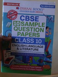 Oswal Class 10 Hindi,English And Maths Basic