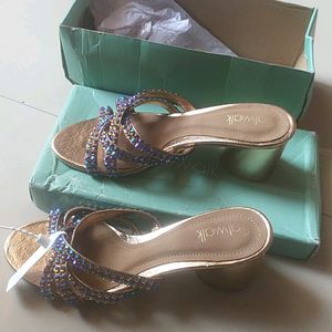37 size Catwalk platform heels Partywear