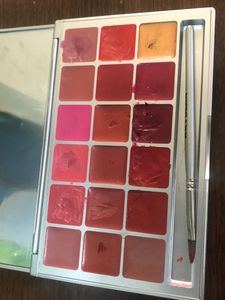 Kryolan Professional Makeup Blush And Lip Palette