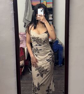 Bodycon Floral Dress