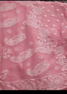 Cickenkari Pure Georgette Saree