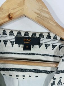 Off White Casual Overcoat (Women)