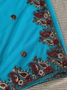 Heavy Work Saree