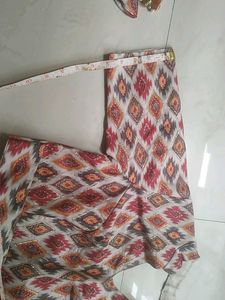 Designer Saree With Stitched Blouse