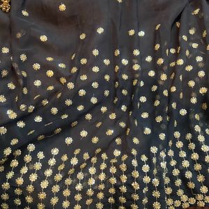 Black Golden Lengha
