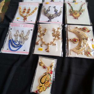 UTSAV-1 GRAM GOLD PLATED Jewellery Sets