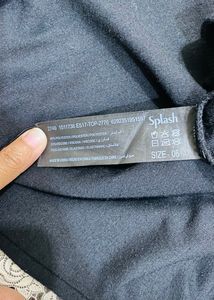 SPLASH Brand Cold Shoulder Top
