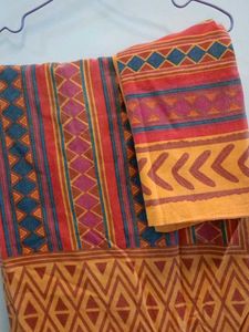 Single Jaipuri Bedsheet With One Pillow Cover