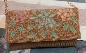 Floral Beaded Clutches