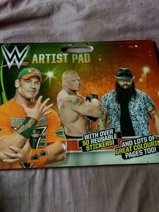 Artist Pad with Stickers and 50 Plus Coloring Page