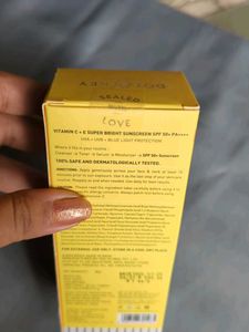 VITAMIN C + E SUPER BRIGHT SUNSCREEN