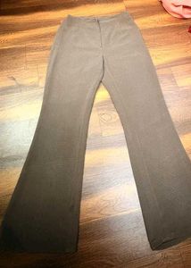 Flared Brown Pants