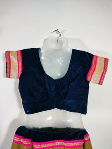 Tan With Navy Blue Skirt And Blouses (Women&#39;s)