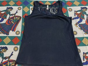 Cotton Camisole With Lace